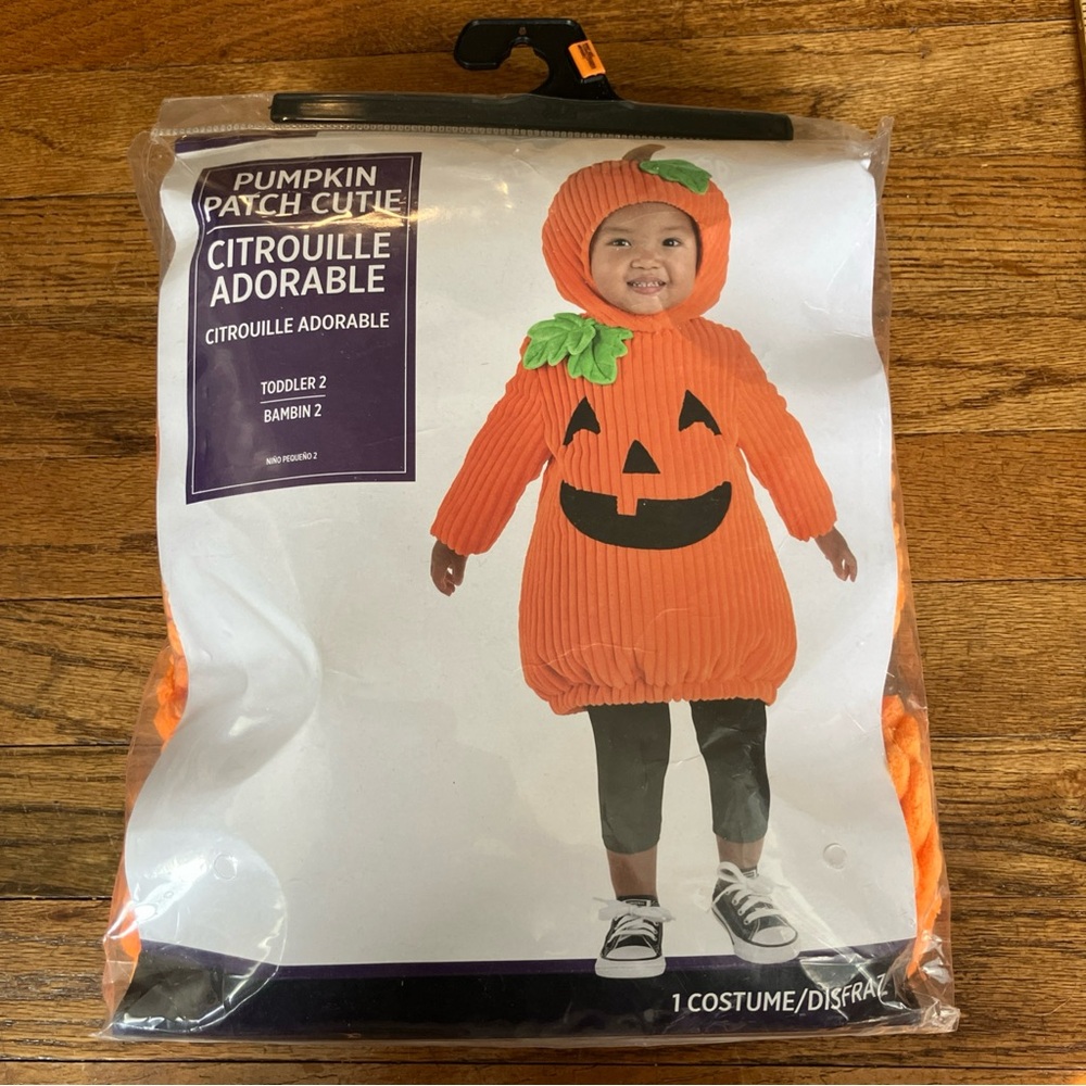 Pumpkin Patch Cutie Infant Costume Tunic & Hood 2T